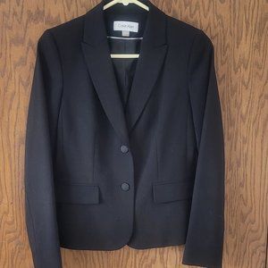 Calvin Klein Black Blazer Suit Jacket - size 4